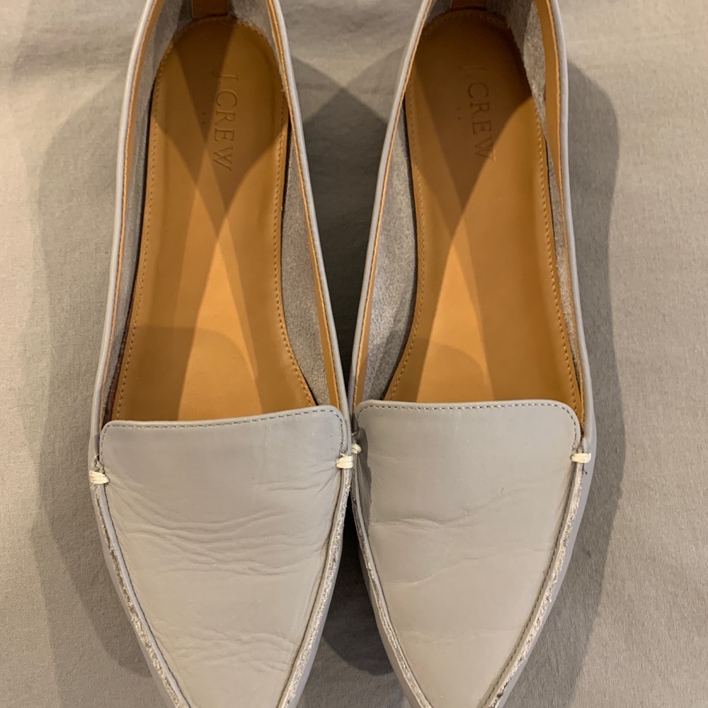 J. Crew leather loafer shoes